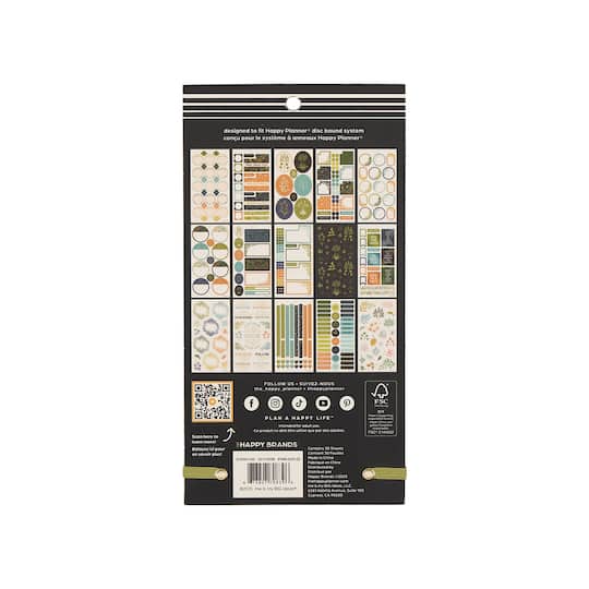 The Classic Happy Planner® Herbarium Sticker Book